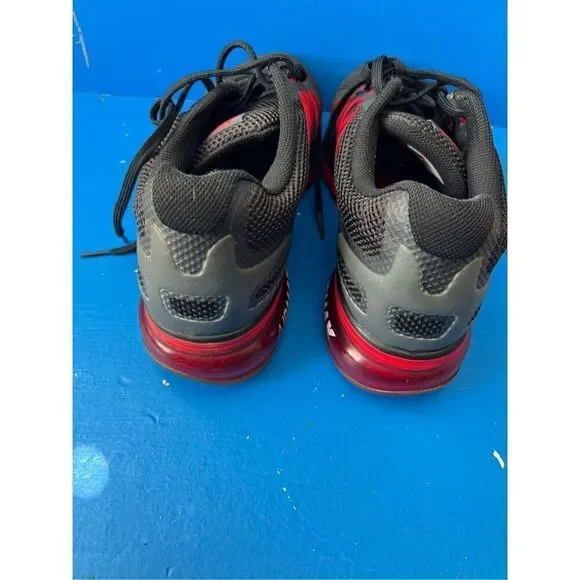 Nike Air Max Excellerate 3 Sneakers Running Shoes Mens 12 Black Red 703072-004 - Picture 6 of 8